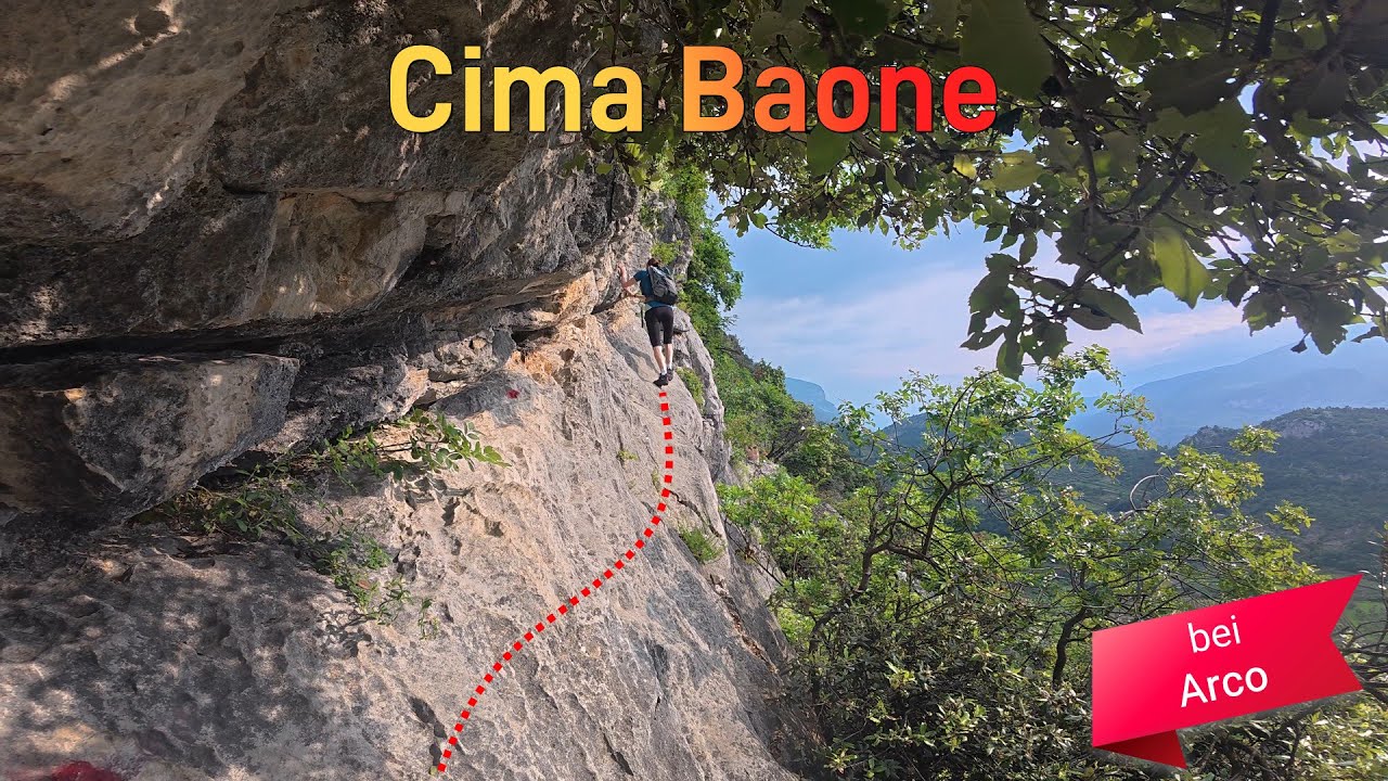 Cima Baone (480m) - kurze Bergtour bei Arco