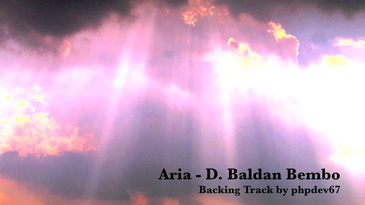 Aria - D. Baldan Bembo [Instrumental Cover by phpdev67]