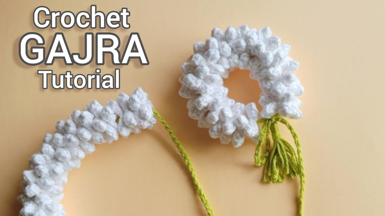 Crochet Gajray🌼💗/Step by Step #crochet #gajry #tutorial #youtube #knittig