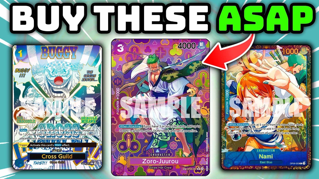 SMART Money незаметно скупает эти карты One Piece…