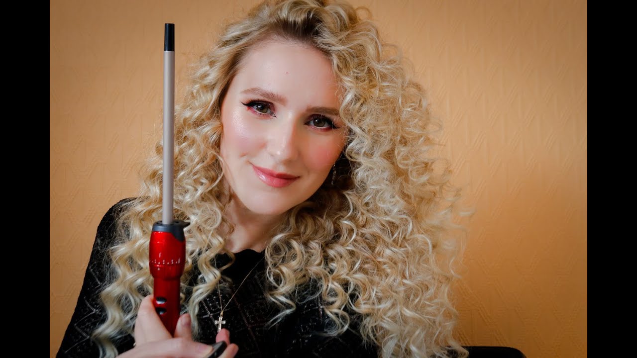 Tight curls with Babyliss wand / Par cret cu ondulatorul Babyliss