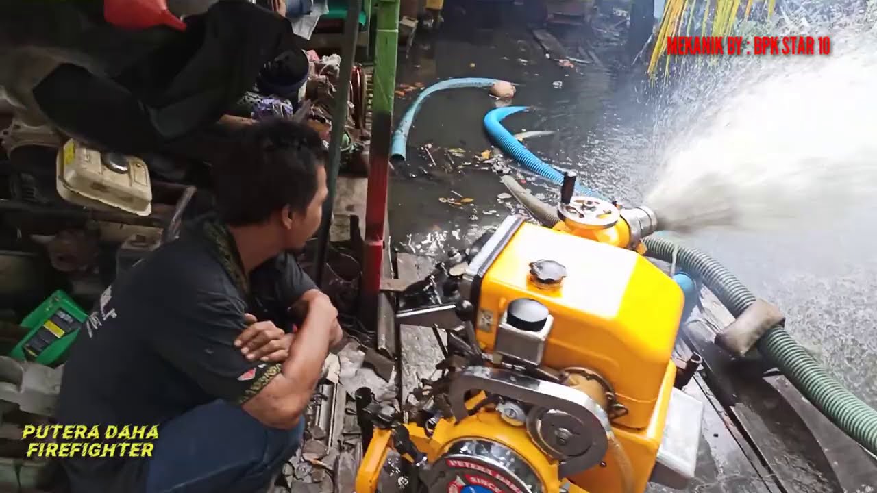 Perawatan Mesin Pompa Tohatsu V50 di Bengkel STAR 10