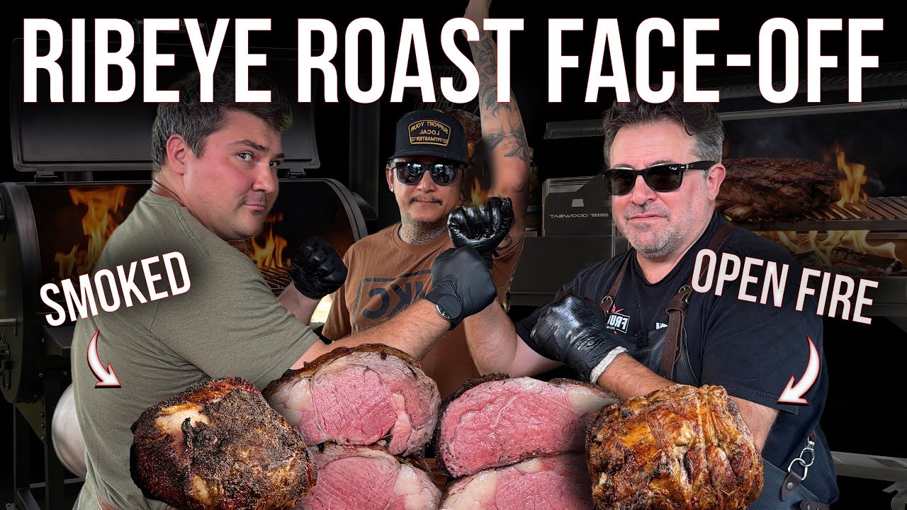 The Ribeye Roast Challenge Open Fire vs Smoker:  ft. @MadScientistBBQ