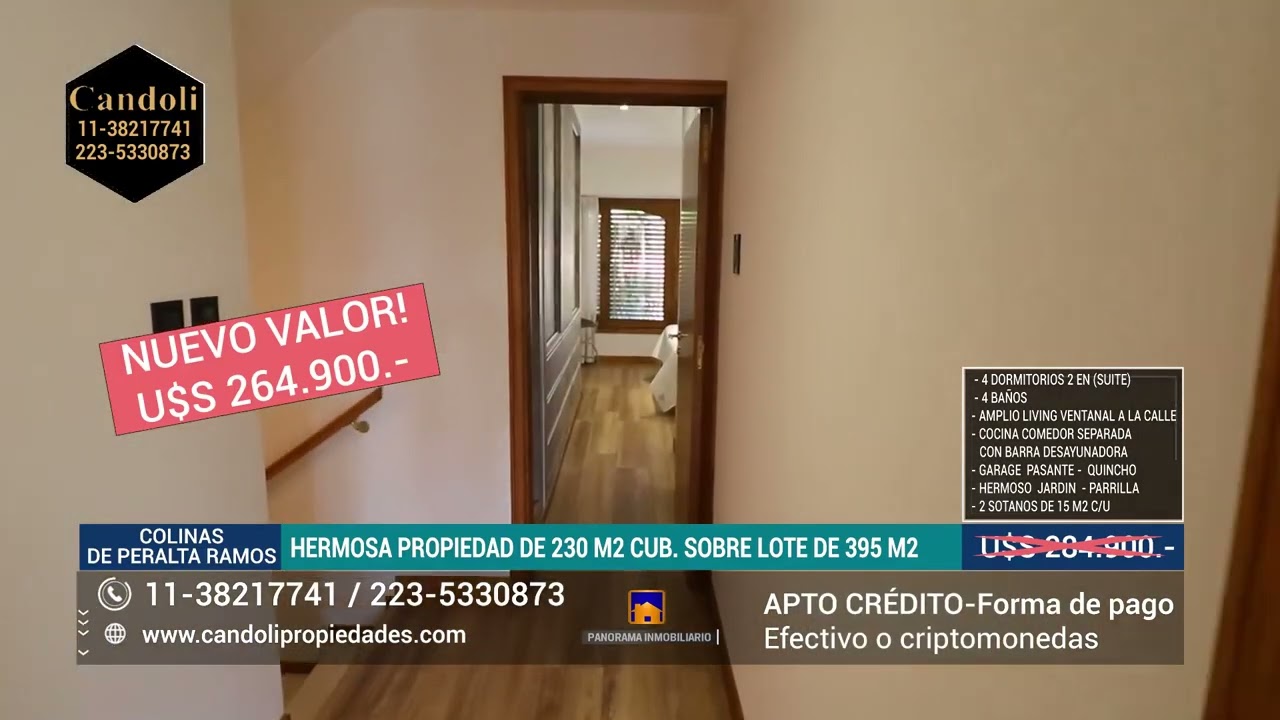 Casa 5 ambientes en venta, Barrio Colinas Peralta Ramos, Mar del Plata. (A ESTRENAR)