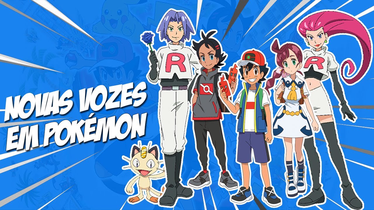 Por que trocaram as vozes? Novos dubladores em Pokémon!
