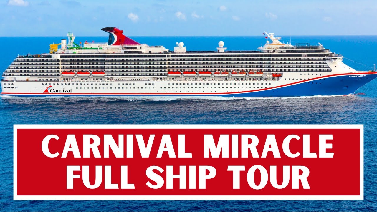 Carnival Miracle Full Ship Tour and Walk Through