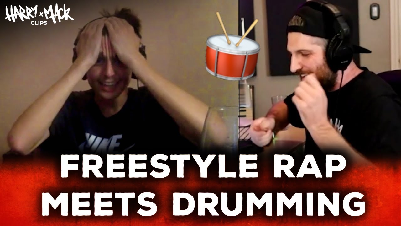 Freestyle Rap Meets Jazz Drumming | Harry Mack
