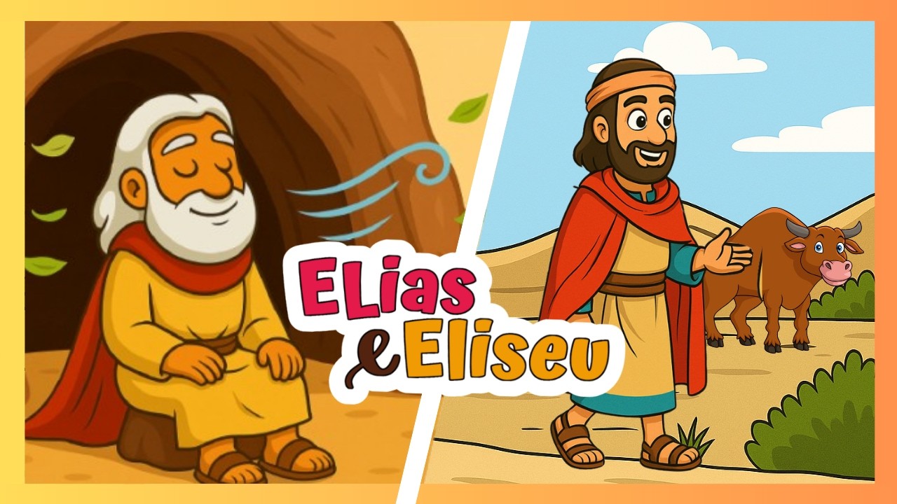 💬✨Deus falou com Elias… e chamou Eliseu para uma missão! Parte 3  @semeadoreskids  #69