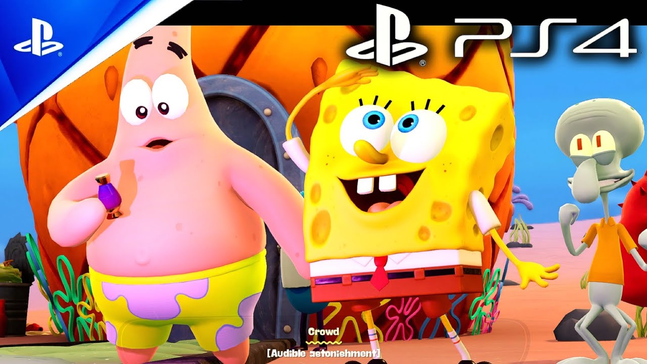 SpongeBob SquarePants The Cosmic Shake - PS4 Gameplay
