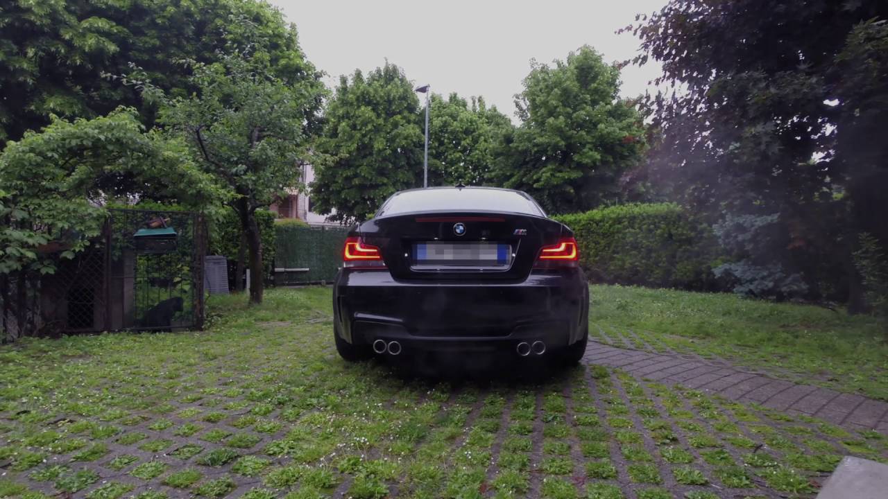 BMW 1M Milltek Exhaust Cold Start vs Stock