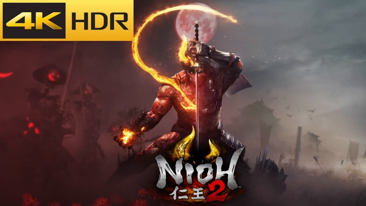 👹 NIOH 2 (old version) PS4 Pro gameplay【4K HDR】
