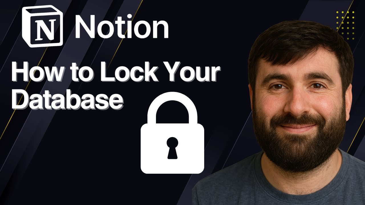 Блокировка базы данных в Notion | Краткое руководство 2025