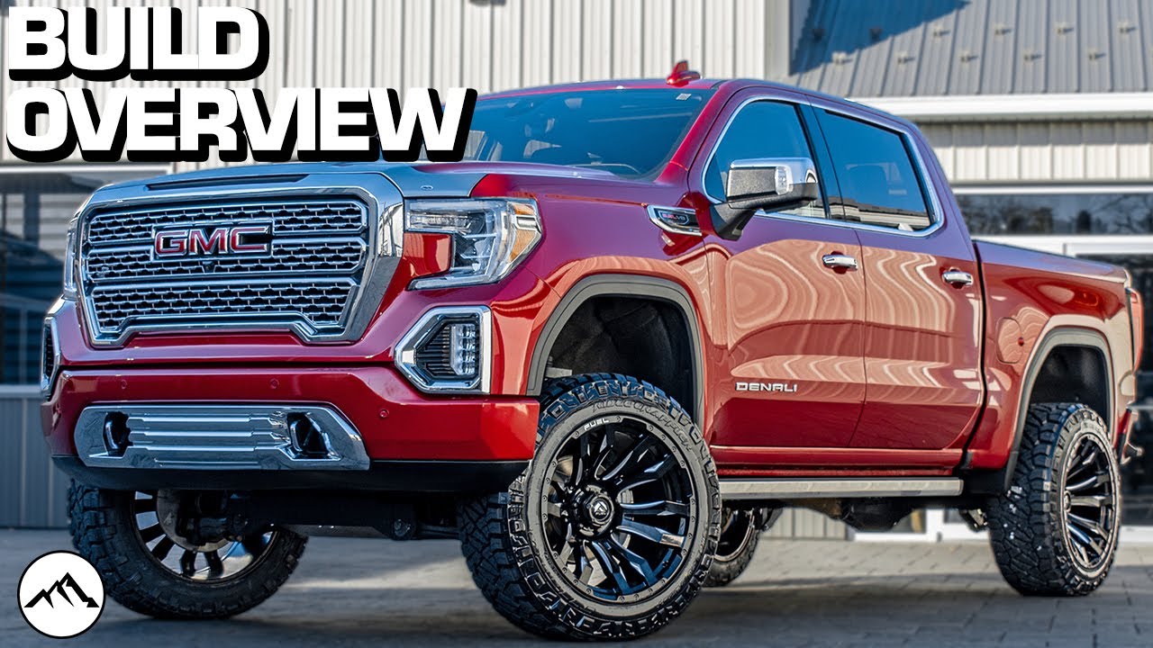BUILD OVERVIEW: Lifted 2019 GMC Sierra 1500 | 6 Inch Rough Country Lift | 22x12 Fuel Blitz Wheels