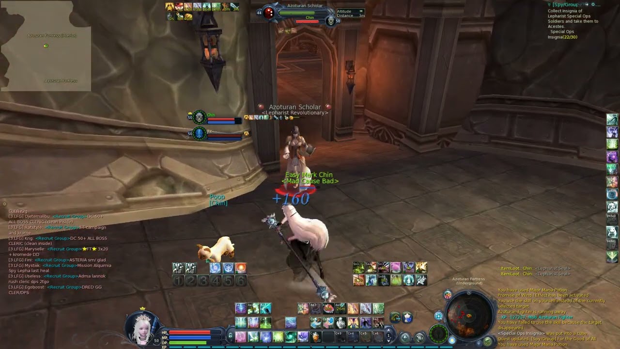 Aion Classic EU: Cleric (Asmodian) - Solo Lab Director Elizer (Azoturan Fortress)