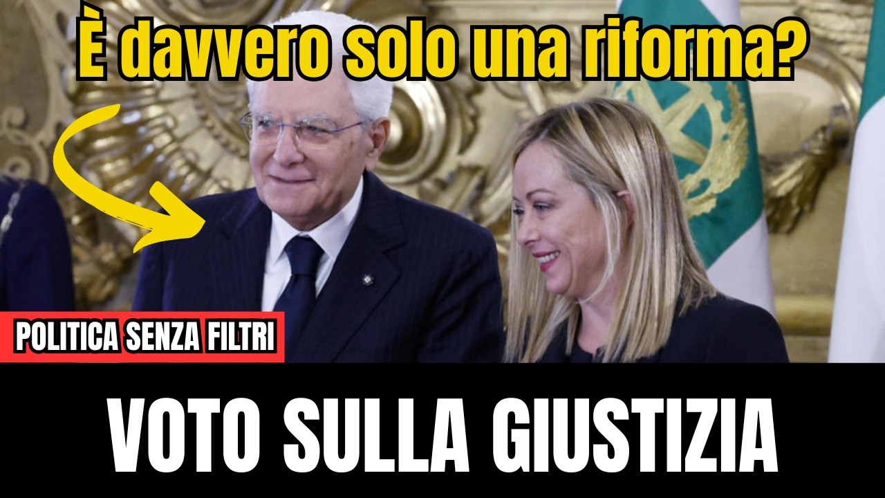 Meloni: “Il referendum non è su di me” – Scontro politico sulla giustizia