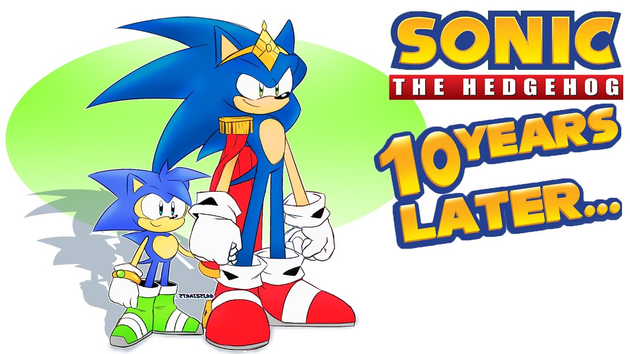 Sonic and Fatherhood - Sonic 10 Years Later Comic Dub Compilation