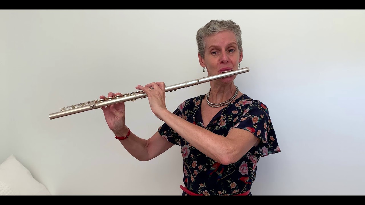 J.S. Bach Partita for solo flute in A minor BWV1013, Bourrée anglaise with Alison Mitchell