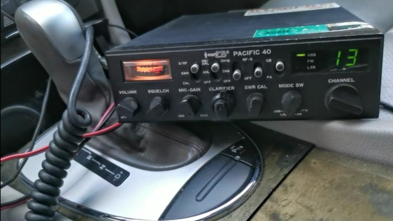 Euro CB Pacific 40 am FM ssb CB RADIO