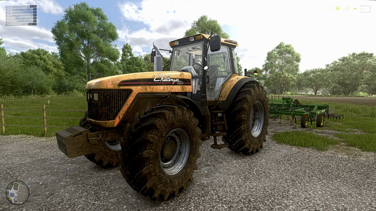 🚜[파밍시뮬레이터25,FS25] IR 잔디가 많아서 일단 밭 쟁기질