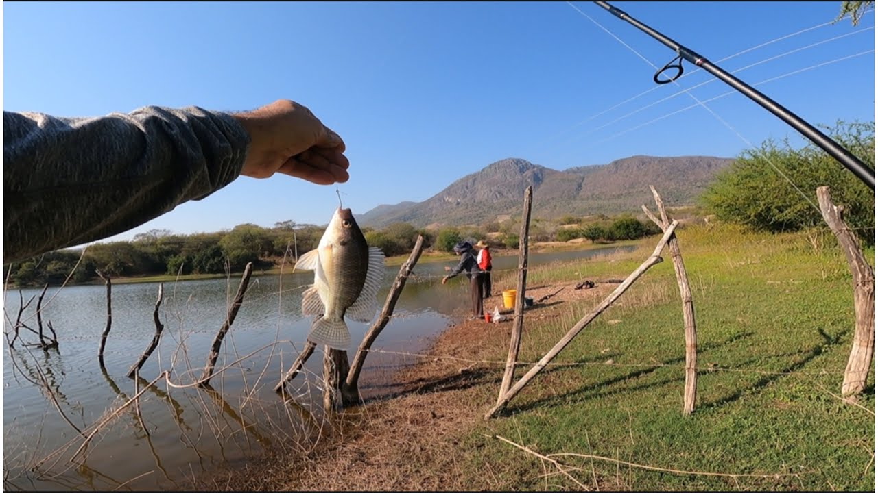 Competencia de pesca entre mi hermana y yo y vean quien fue el ganador 