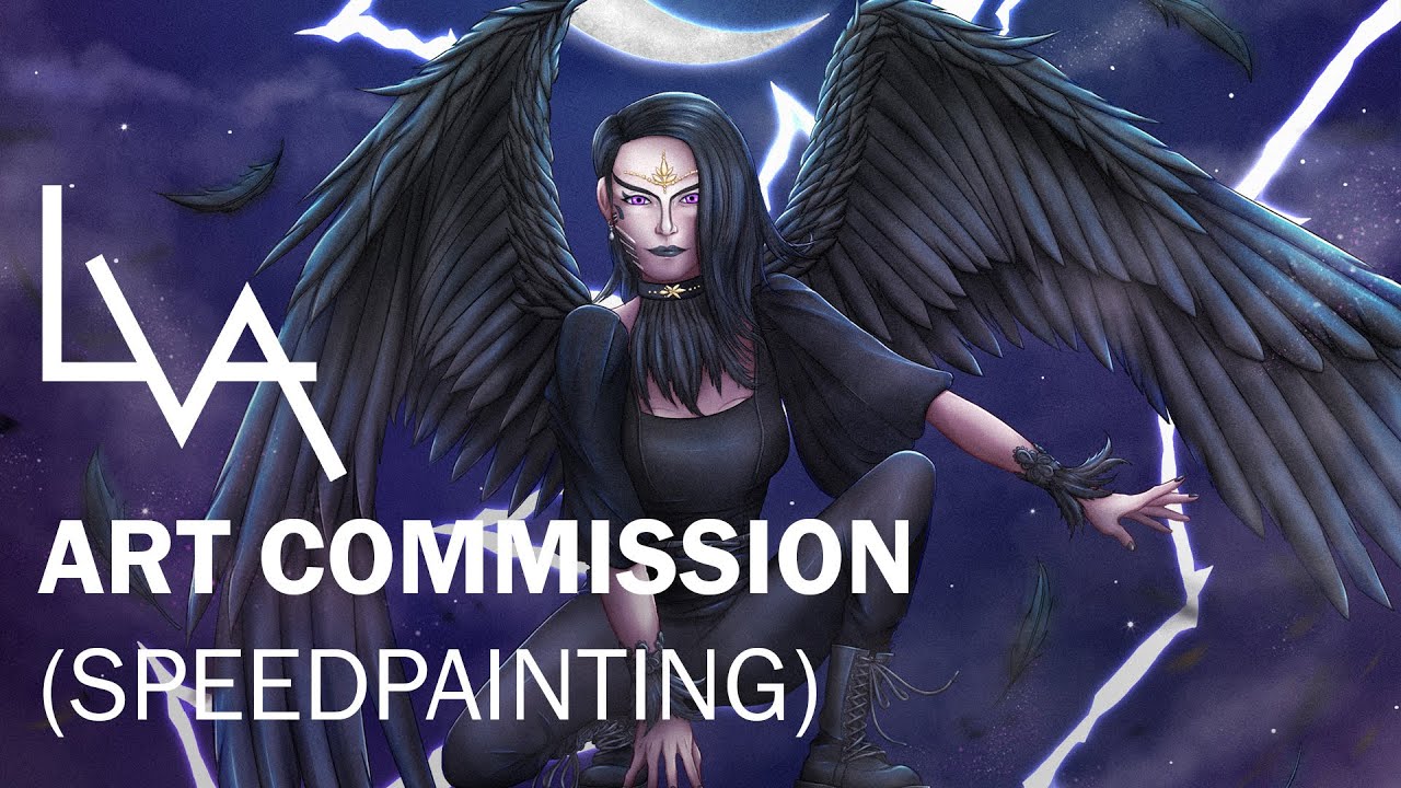 Eclipsa | DnD Character Art - Digital Art Commission Speedpaint