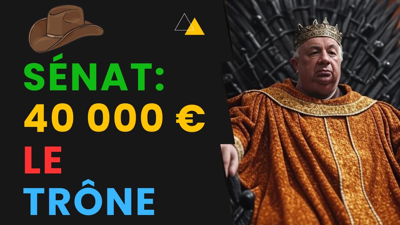 40 000 € Pour Un Trône : Le Senat Se Moque Des Français !
