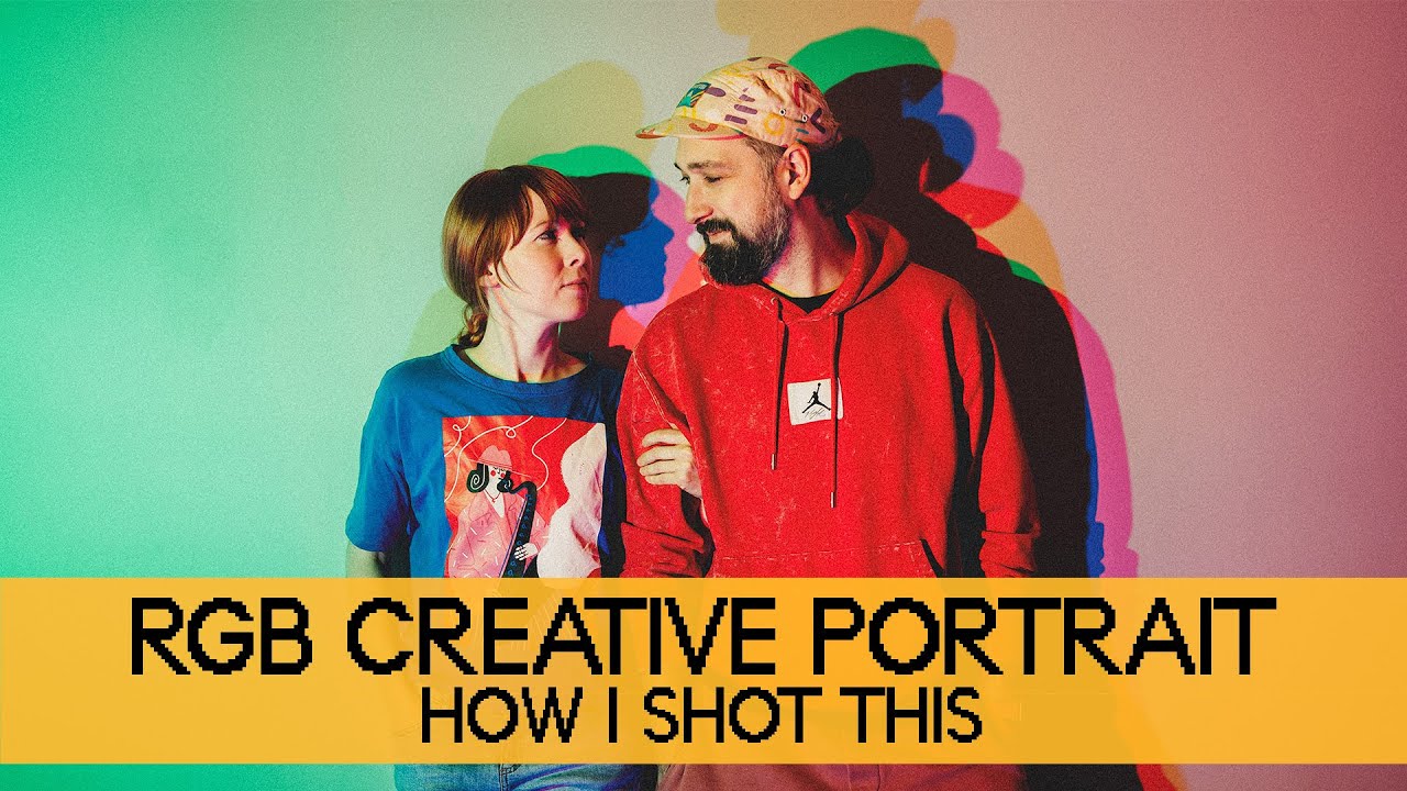 How To Get RGB Colored Shadows In Your Photos - Creative Portrait Tips