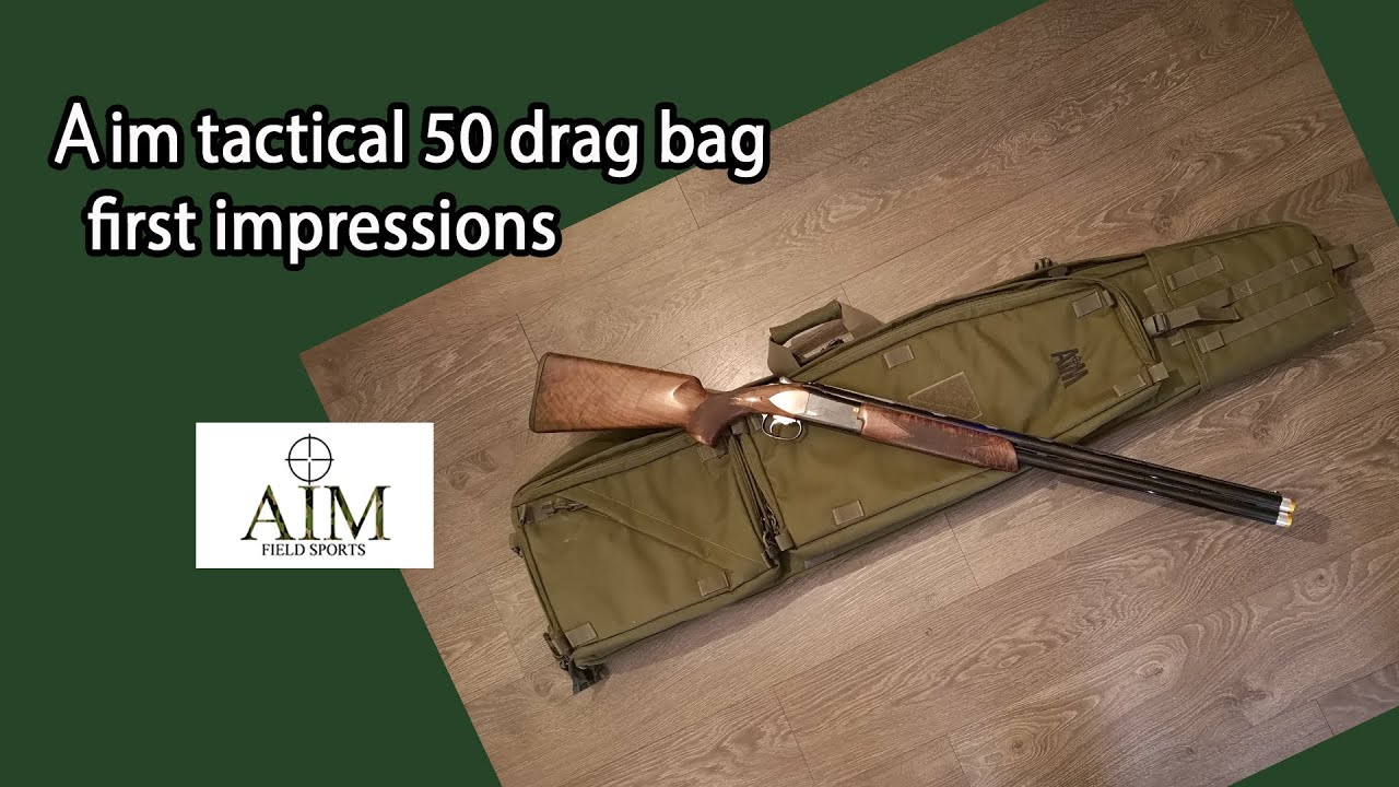 Aim field sports 50 Drag bag first impressions.