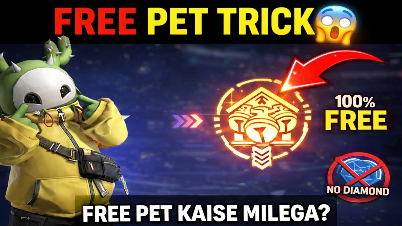 Pet Utopia Mission Free Fire | Own 25 Pet(s) Trick Free Fire | Achievement Mission Free Fire 