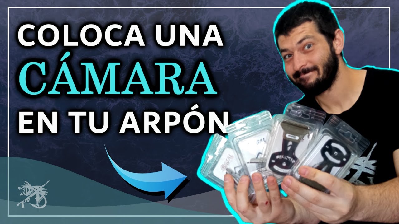 📸 COLOCA un SOPORTE de GOPRO al FUSIL de PESCA SUBMARINA CRESSI - PICASSO - SIGALSUB - SALVIMAR...
