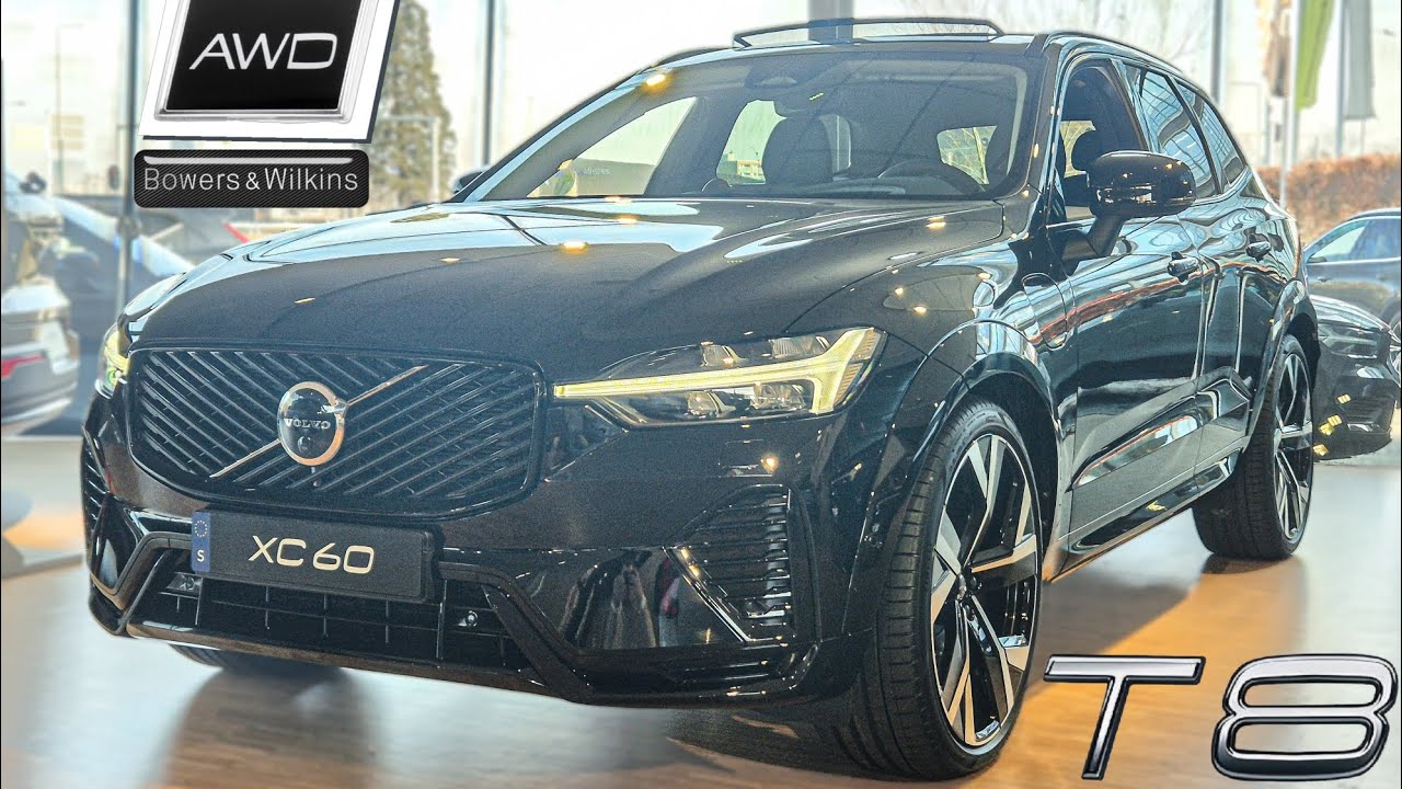 Volvo XC60 T8 455PK AWD Ultra Dark | Onyx Black Metallic 