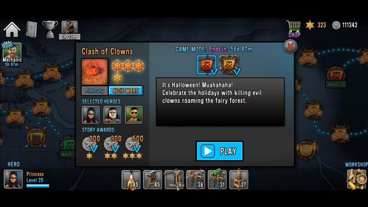 Clash of Clowns (Nightmare) | Last Hope Tower Defense