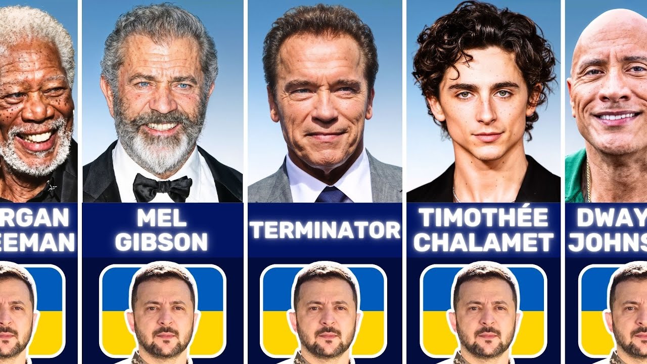 300 Actors Who Support Zelensky-Ukraine