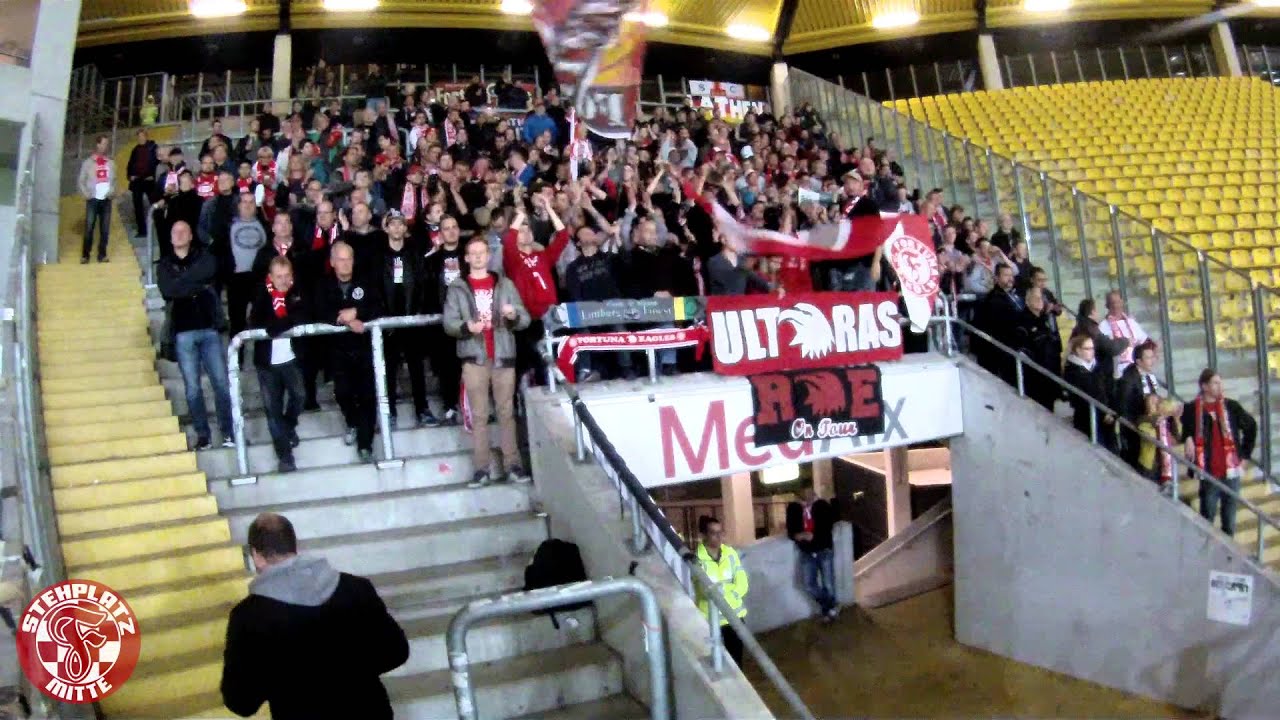Fortuna Köln Fans in Aachen