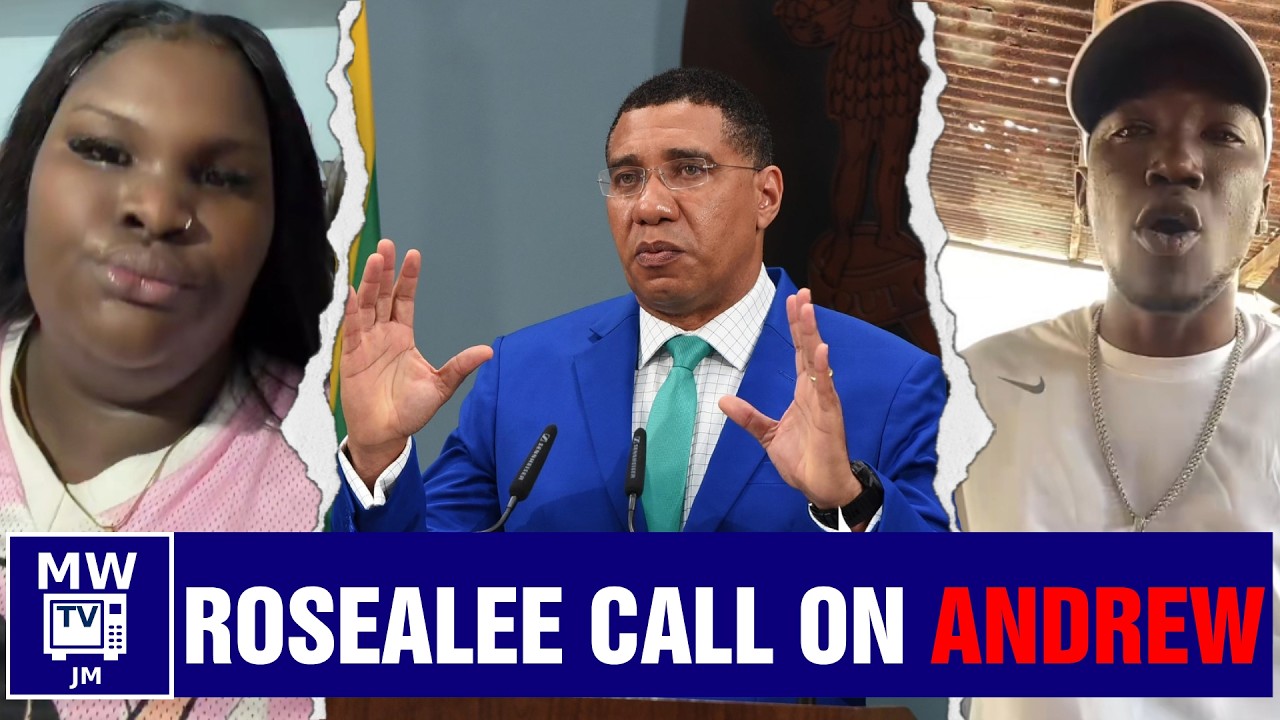 Rosealee Crash Out on Jakes and Beg Prime Minister Answer Holness to Help her Get Kids From CPSFA