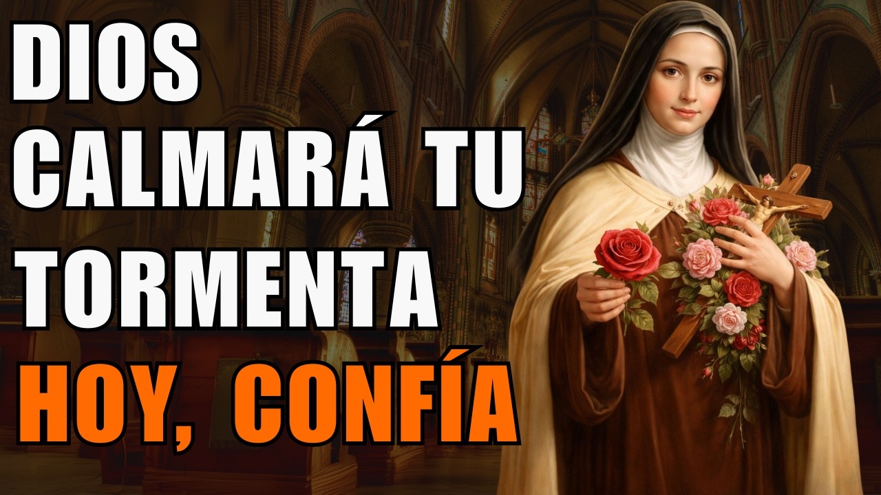 SANTA TERESA: ASÍ COMO JESÚS CALMÓ EL MAR, DIOS QUIERE CALMAR TU TORMENTA HOY