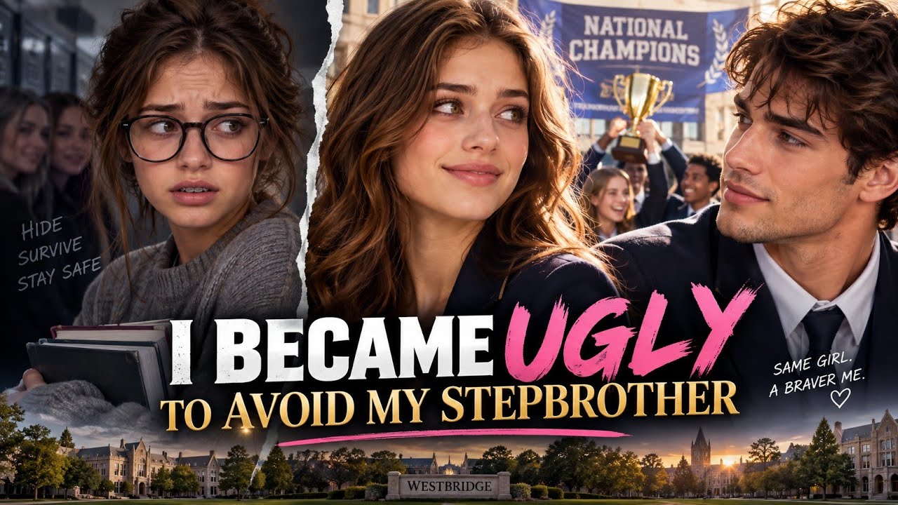 I Became Ugly To Avoid My Stepbrother | Full AI Drama Movie