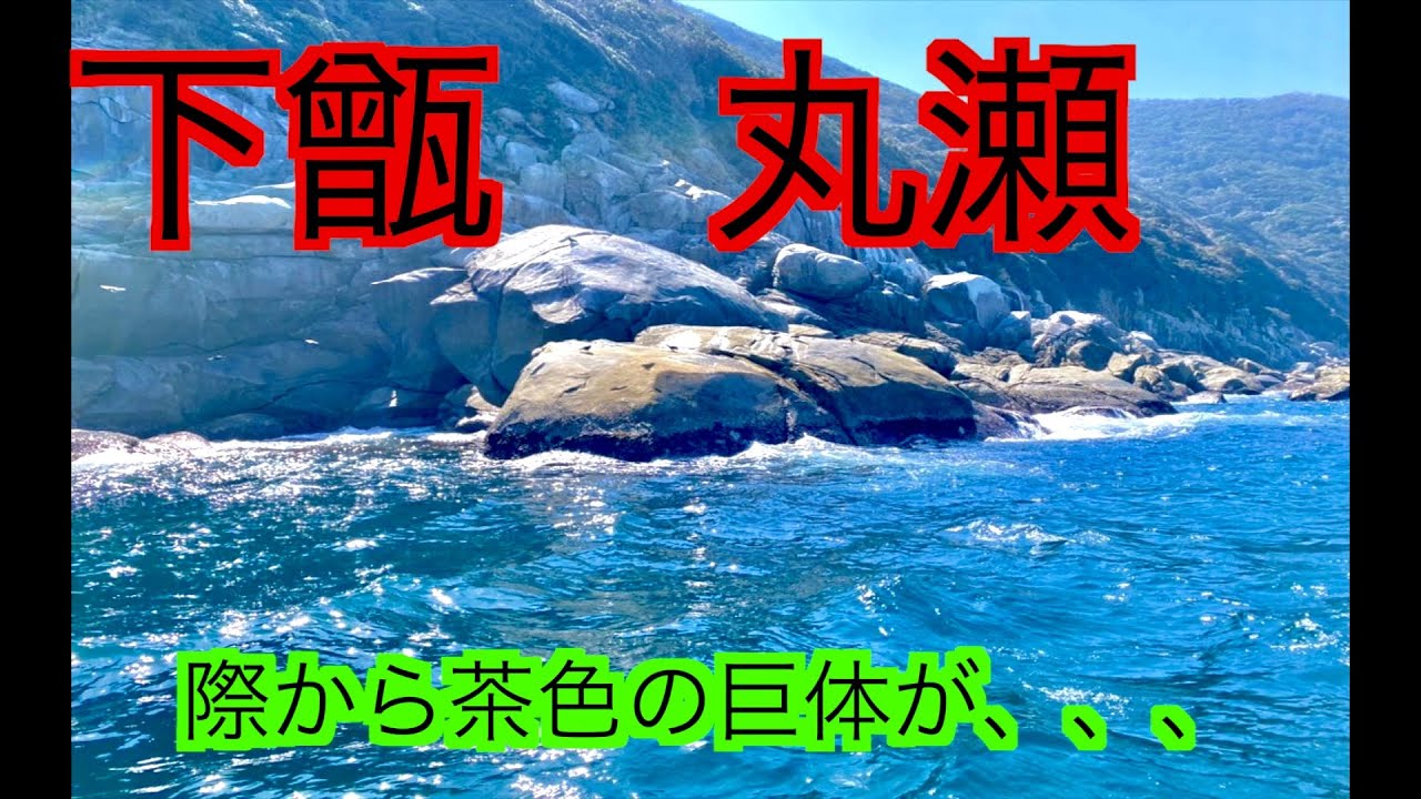 『下甑』時折現るデカバン茶グレを狙う！