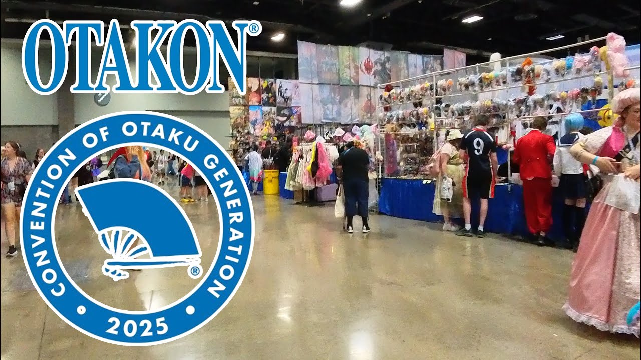 Otakon 2025 Walkthrough of the Exhibitor Hall and Artist Alley - POV
