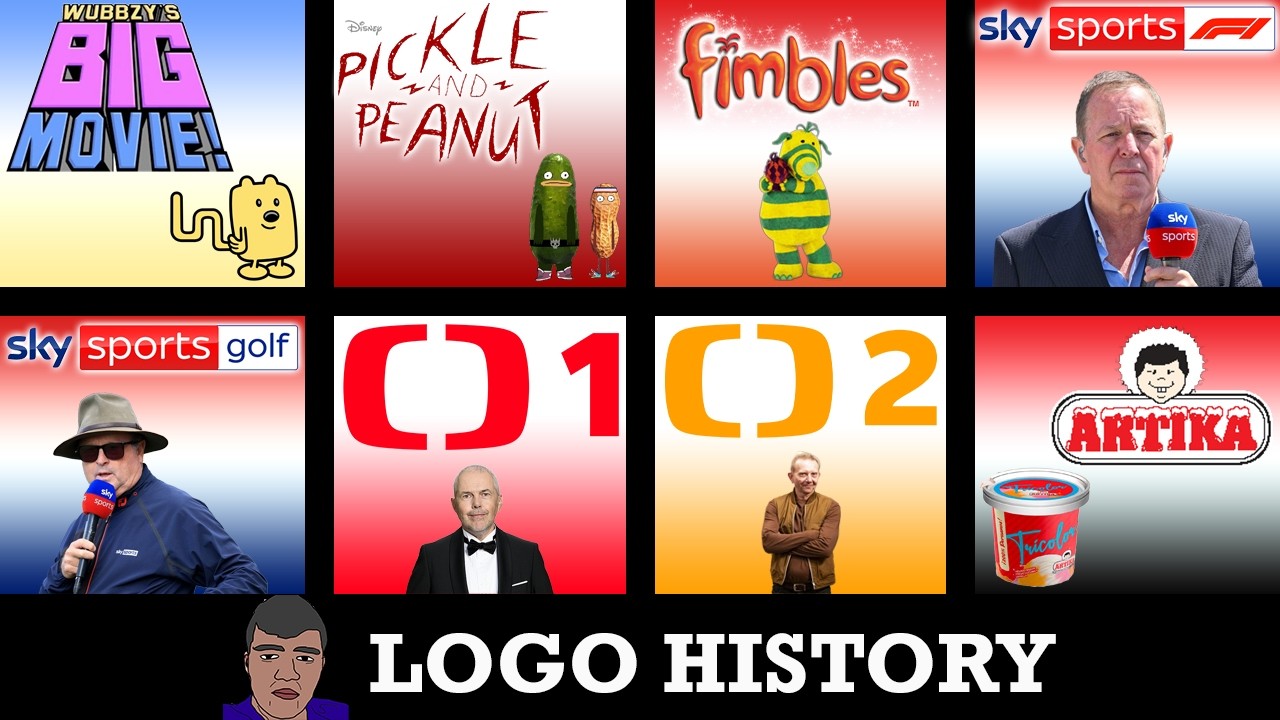 LOGO HISTORY - ČT1, ČT2, Fimbles, Sky Sports F1, Pickle and Peanut, Wubbzy's Big Movie! & More...
