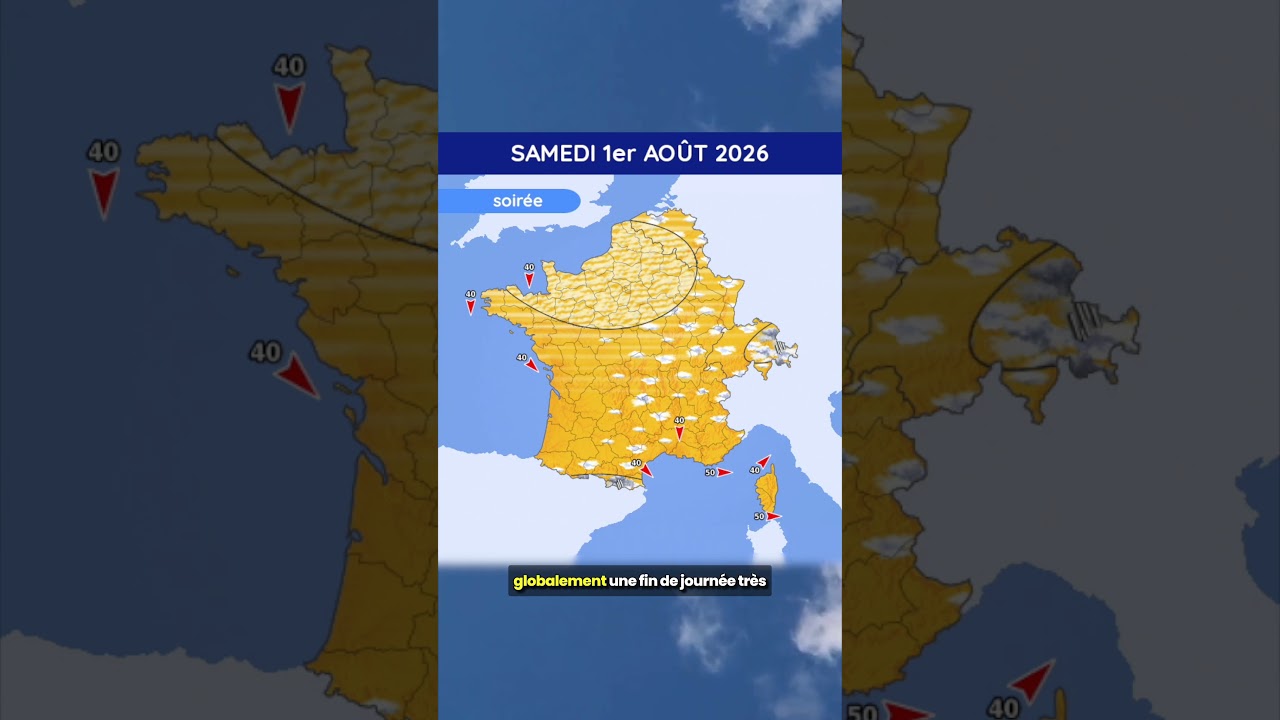 Weather Forecast from Saturday, August 1st to Monday, August 3rd, 2026