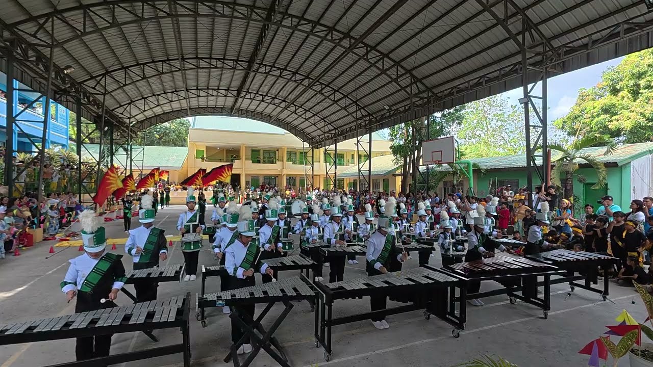 SVES Drum and Bell Corps San Vicente Elementary School Field Day Morning Performance