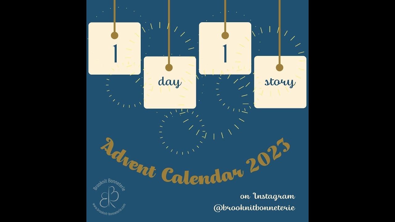 Brooknit Bonneterie Advent Calendar 2023