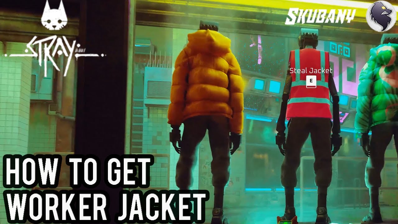 How To Get Worker Jacket and Helmet | Guide | Stray  |  Gameplay Walkthrough 4K |  ( No Commentary )