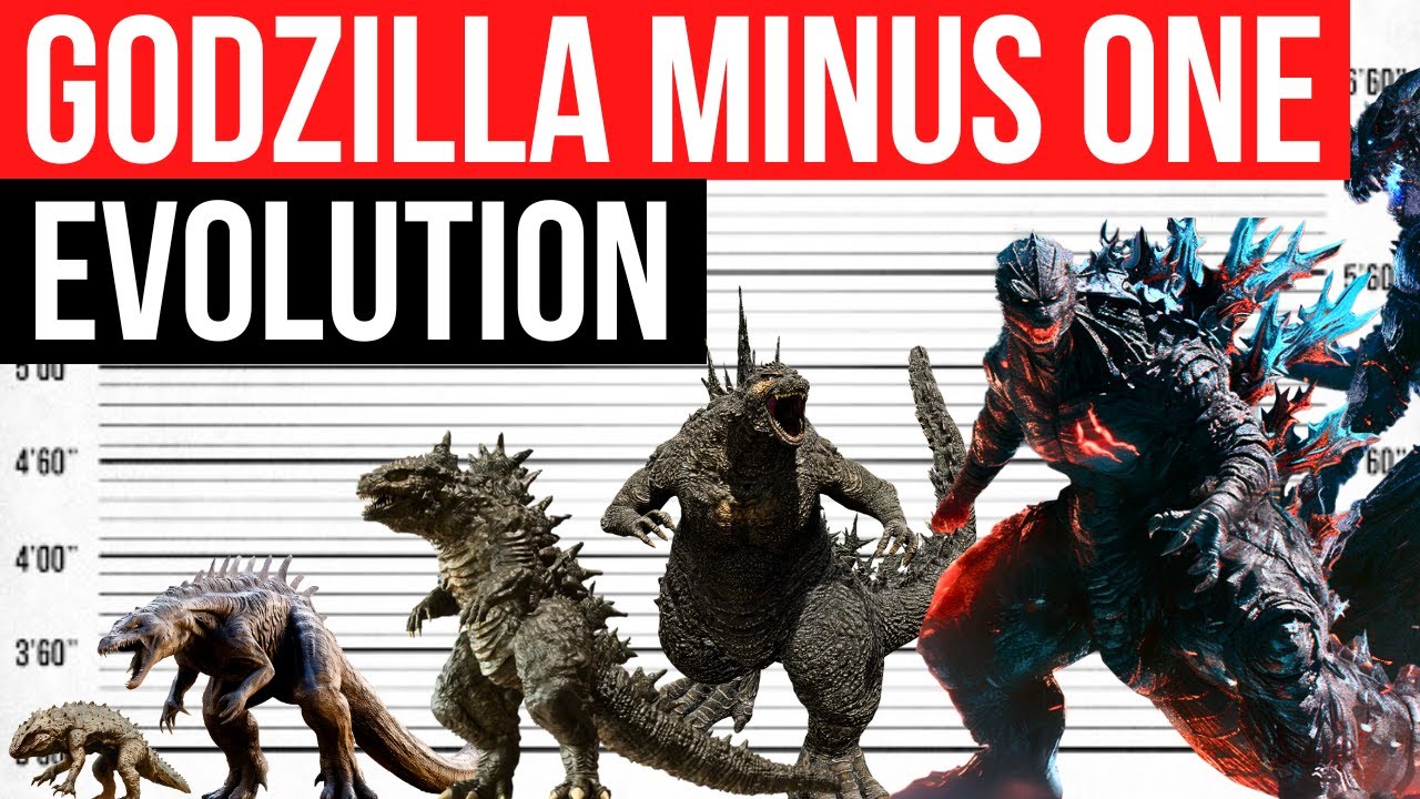 Evolution Of Godzilla Minus One | Life Cycle