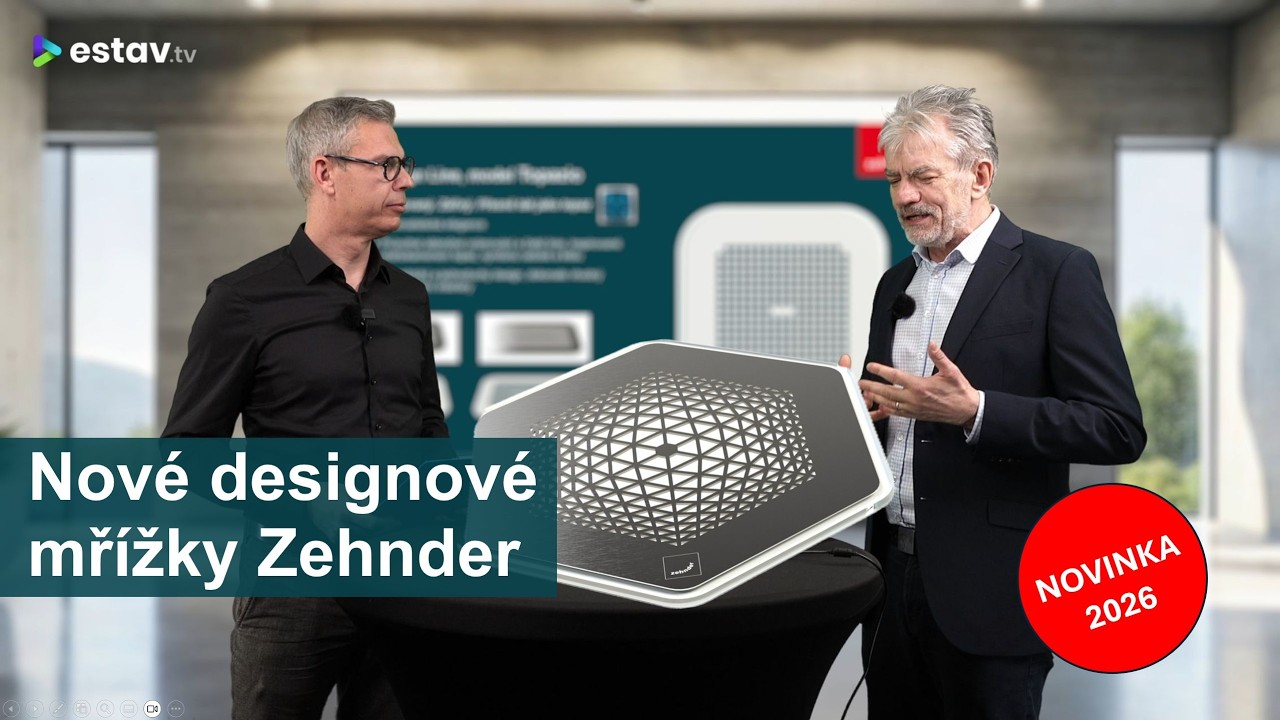 Nové designové mřížky Zehnder