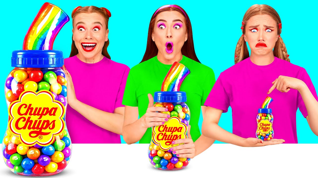 Défi De Grande, Moyenne ou Petite Assiette | Recettes Cuisine Étonnantes BaRaFun Challenge