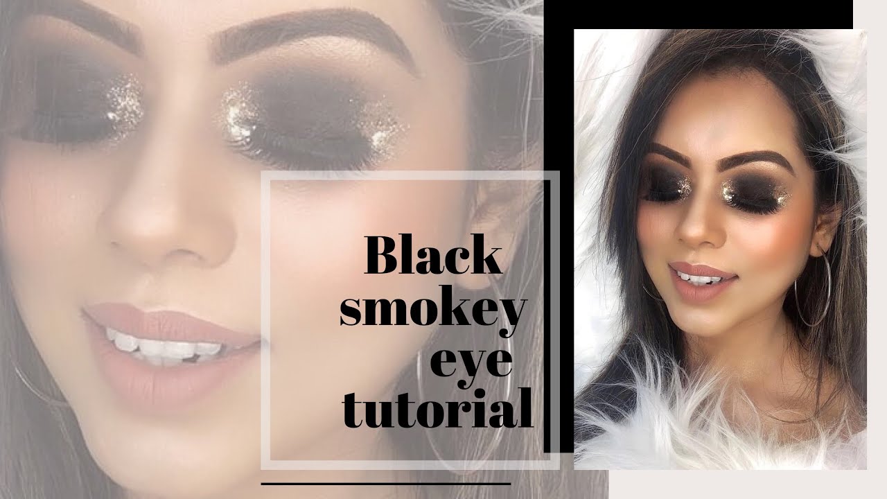 Black smokey makeup tutorial / Boishakhee’s makeup tutorial / with black classic glam look