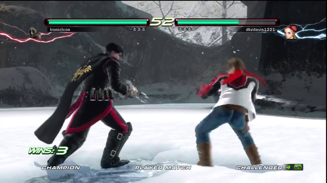 Tekken 6 Dragunov vs Feng, Law, Hwoarang, & Leo Matches #2 3/17