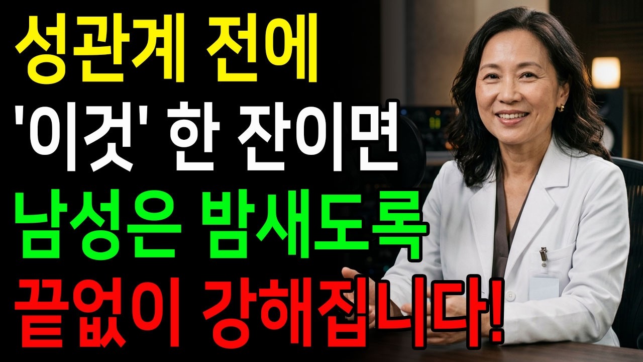 비아그라보다 강하다! 잃어버린 발기력 되찾는 생활 속 평범한 음료의 충격적 정력 효과 l 노후지혜 l 노년의성 l 행복한삶 l 오디오북